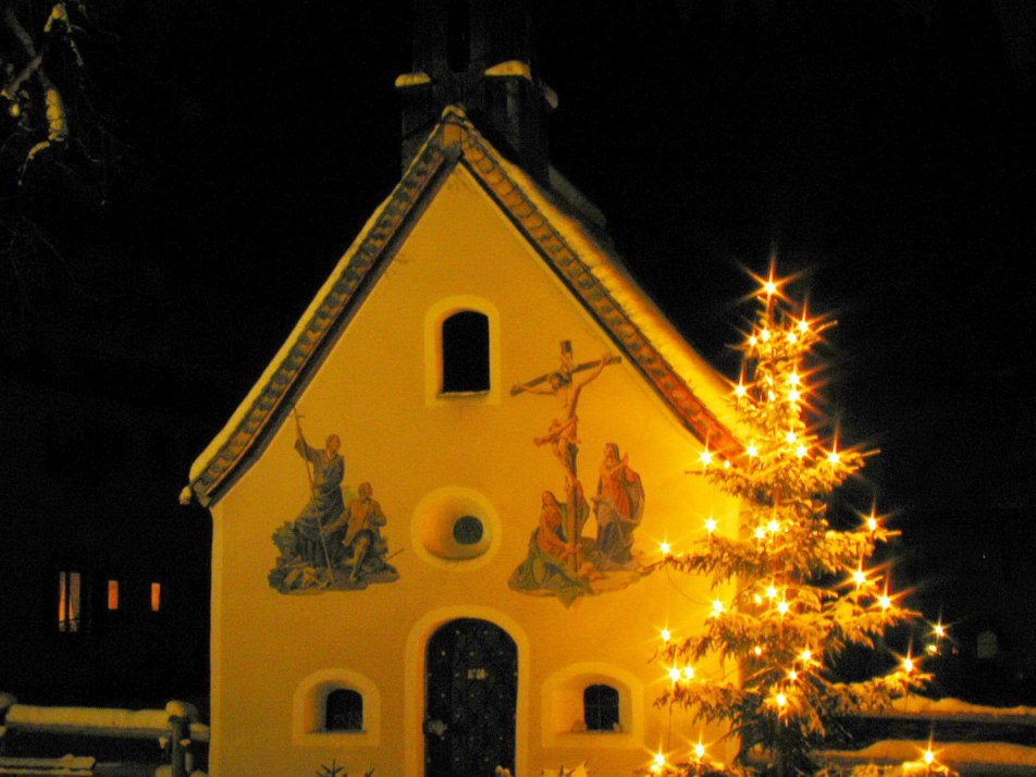 Klaiser Kapelle zur Weihnachtszeit, © Susanne Holzer