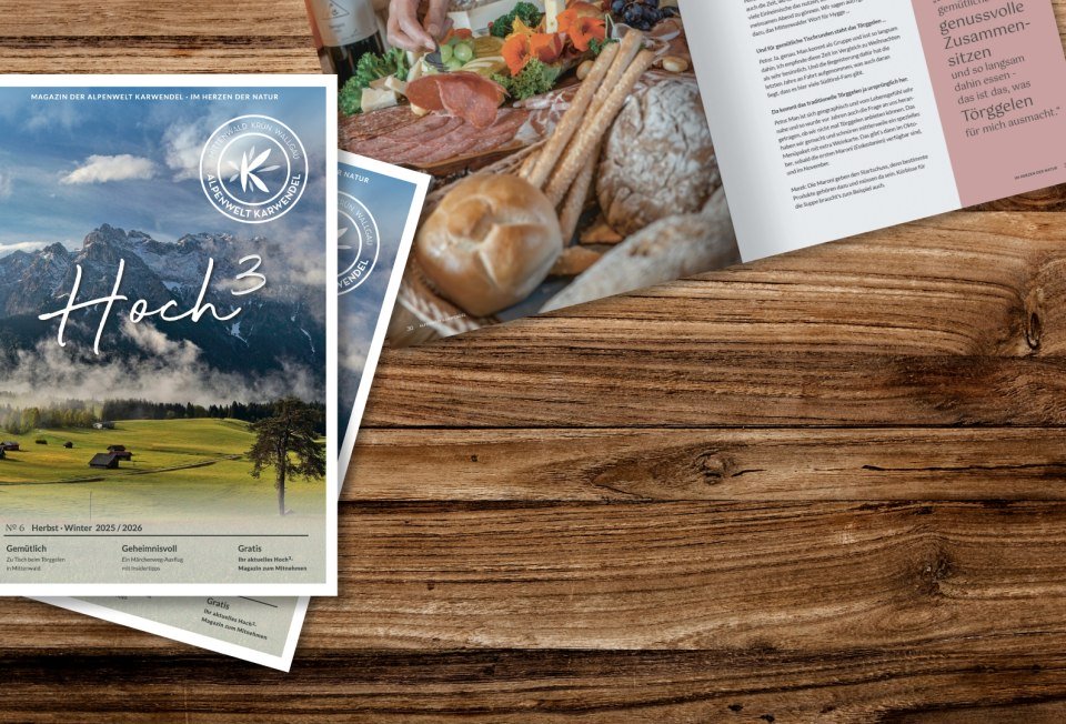Cover Hoch³ Herbst/Winter 2025/2026, © karlmeise