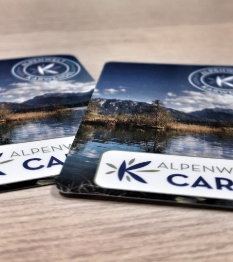 With the AlpenweltCard guest card you get many discounts and free services for your holiday in Bavaria. AlpenweltCard - , © Andreas Karner