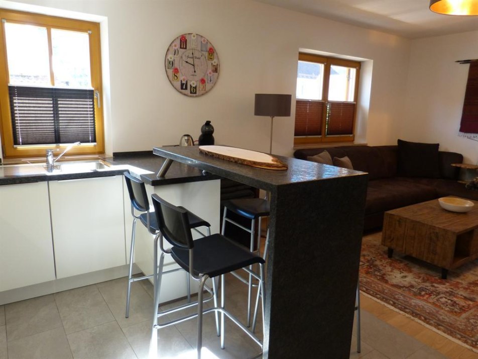 kitchen with bar