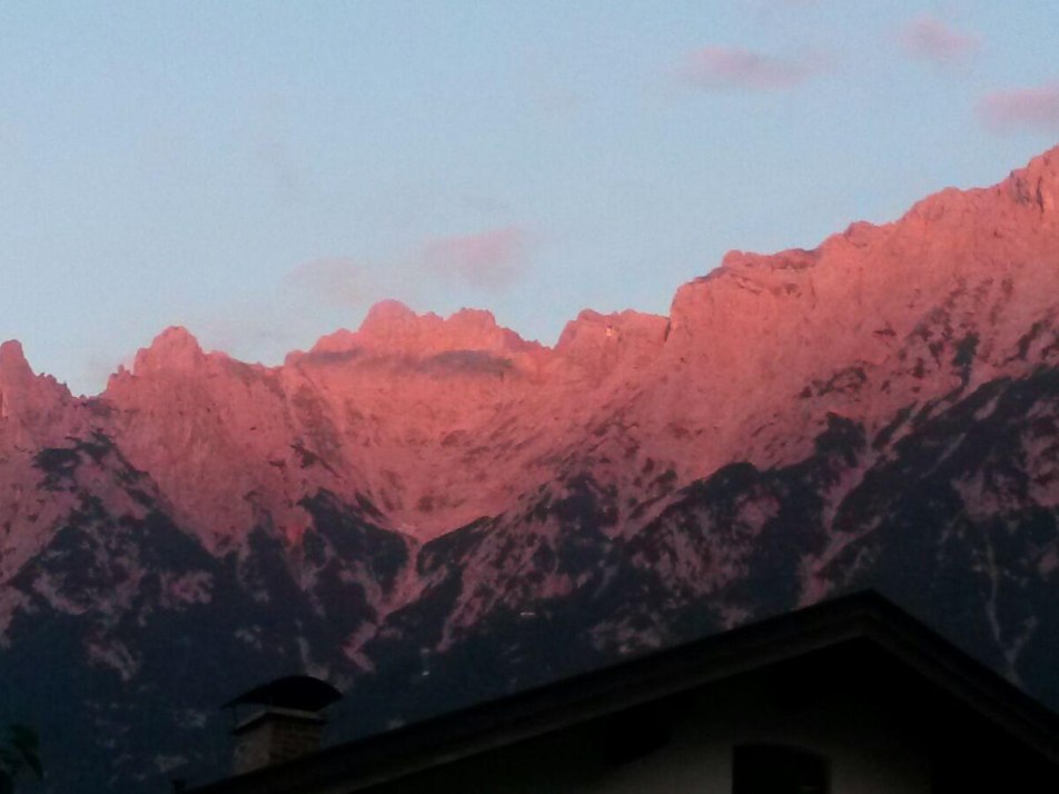 Abendrot am Karwendel