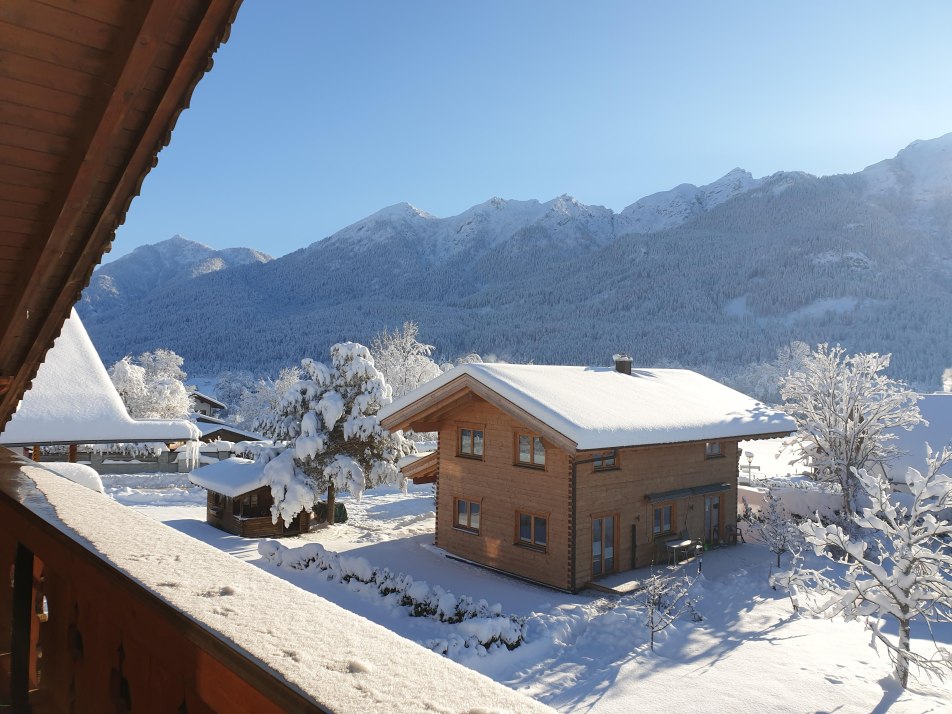 Balkon Winter Balkon Winter