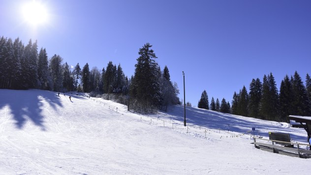 Ideal für Kinder und Anfänger - der Barmseelift bei Krün, © Alpenwelt Karwendel | Stefan Eisend