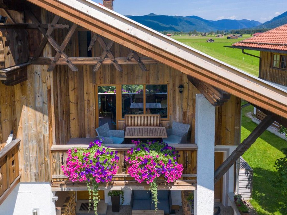 Terrassenbalkon Wohnung Soiern