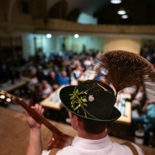 Musikalische Vorstellungen beim Heimatabend in Mittenwald, © Alpenwelt Karwendel | Philipp Gülland