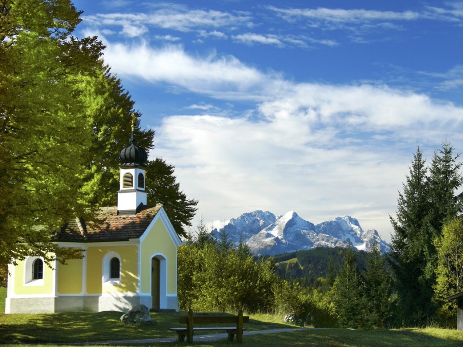 Kapelle Maria Rast bei Krün, © Alpenwelt Karwendel|Christoph Schober