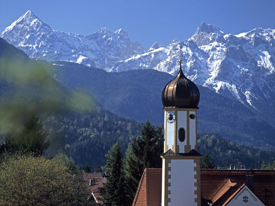 Kirche St. Jakob in Wallgau Sommer, © Alpenwelt Karwendel |Wenzel Fischer