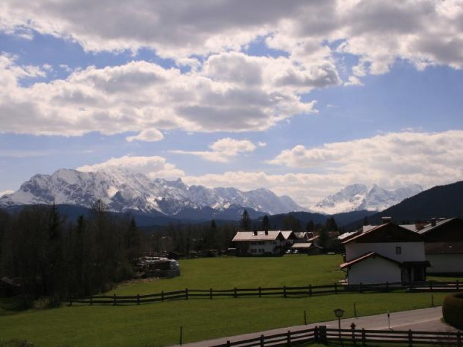 Ausblick Balkon