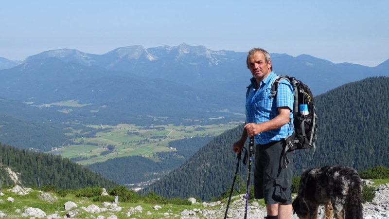 Hoch über dem oberen Isartal - Hirte Pepi, © Alpenwelt Karwendel | Andrea Schmölzer