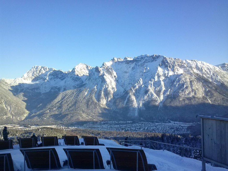 Blick vom Kranzberggipfel