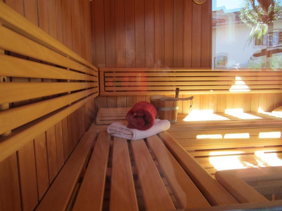 Finnish sauna in the garden