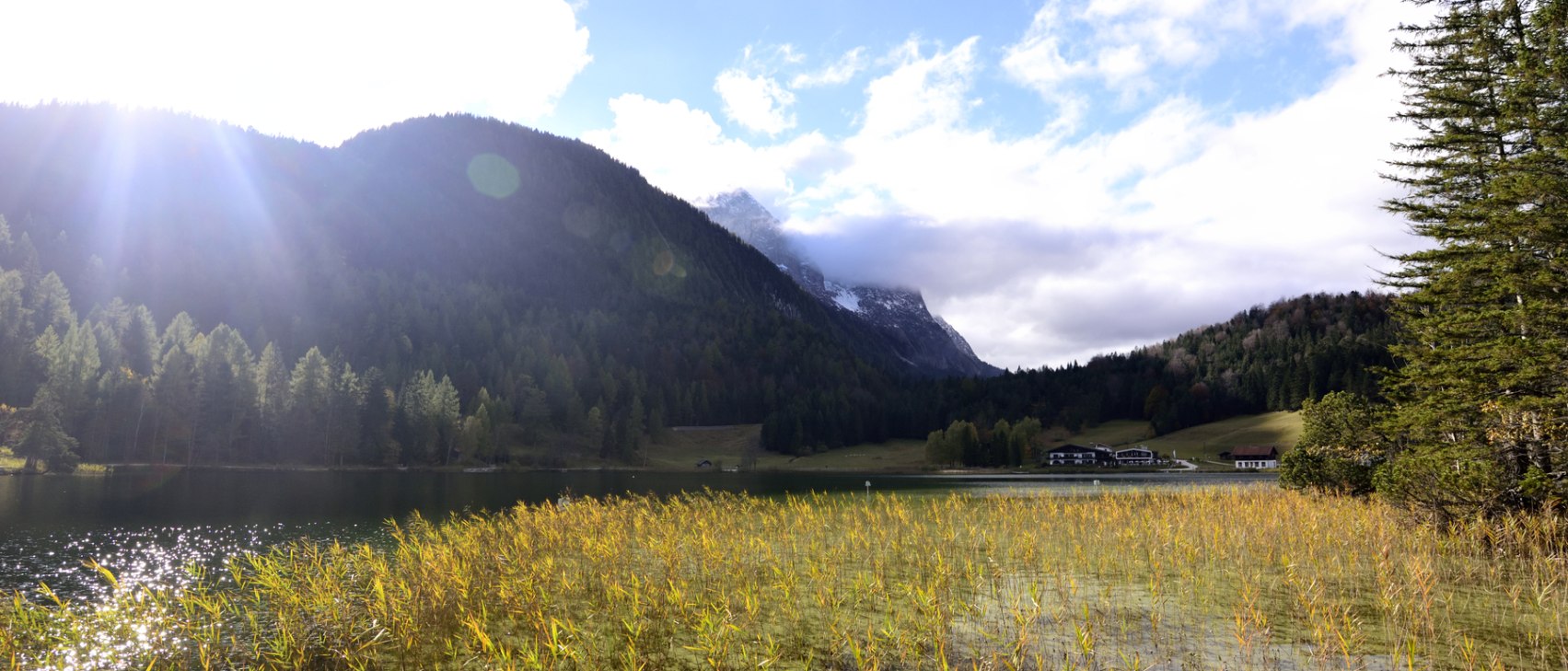 Lautersee im Spätherbst, © Alpenwelt Karwendel | Stefan Eisend