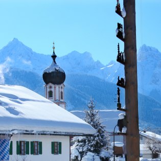 Krün in den bayerischen Alpen - ein perfekter Ort für Ihren Winterurlaub, © Alpenwelt Karwendel | Christoph Schober
