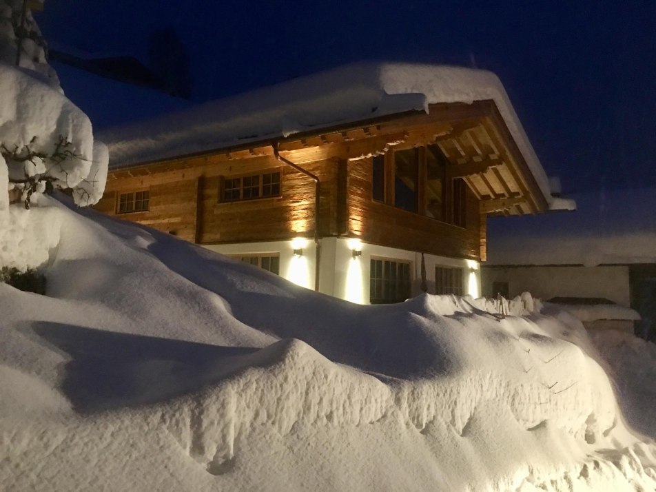 Chalet im Schnee