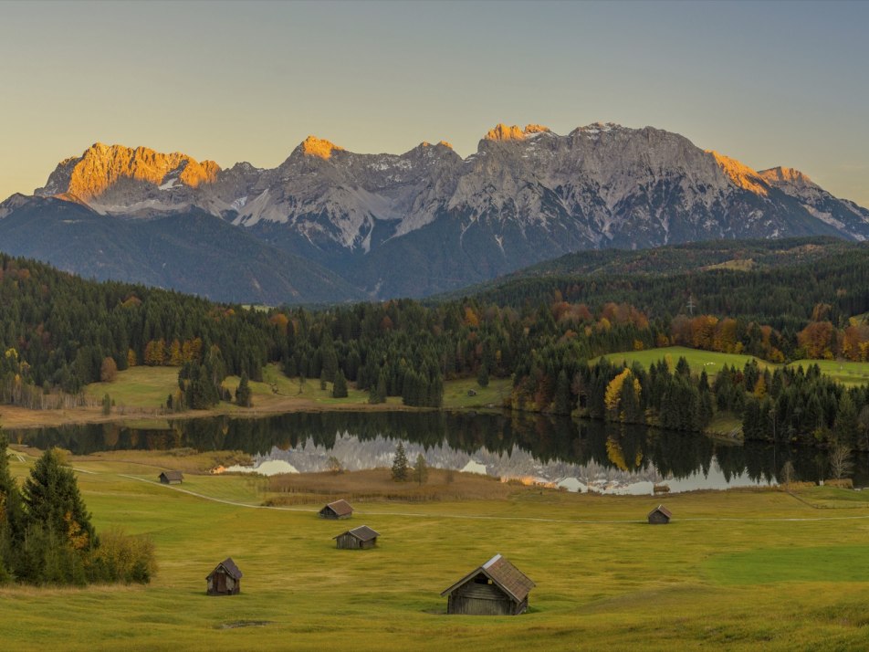 Geroldsee im Herbst, © Alpenwelt Karwendel | Jakob Schultz