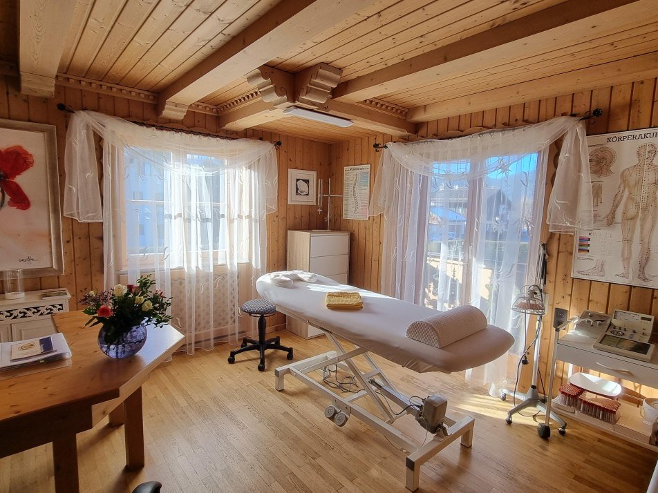 Massage und Wellnessbereich