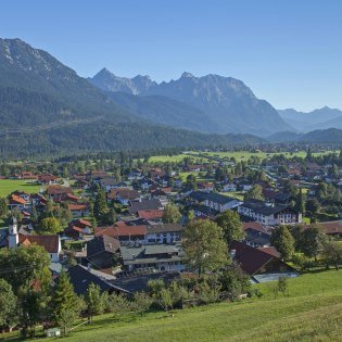 Ortsansicht Wallgau in der Alpenwelt Karwendel, © Alpenwelt Karwendel | Hubert Hornsteiner
