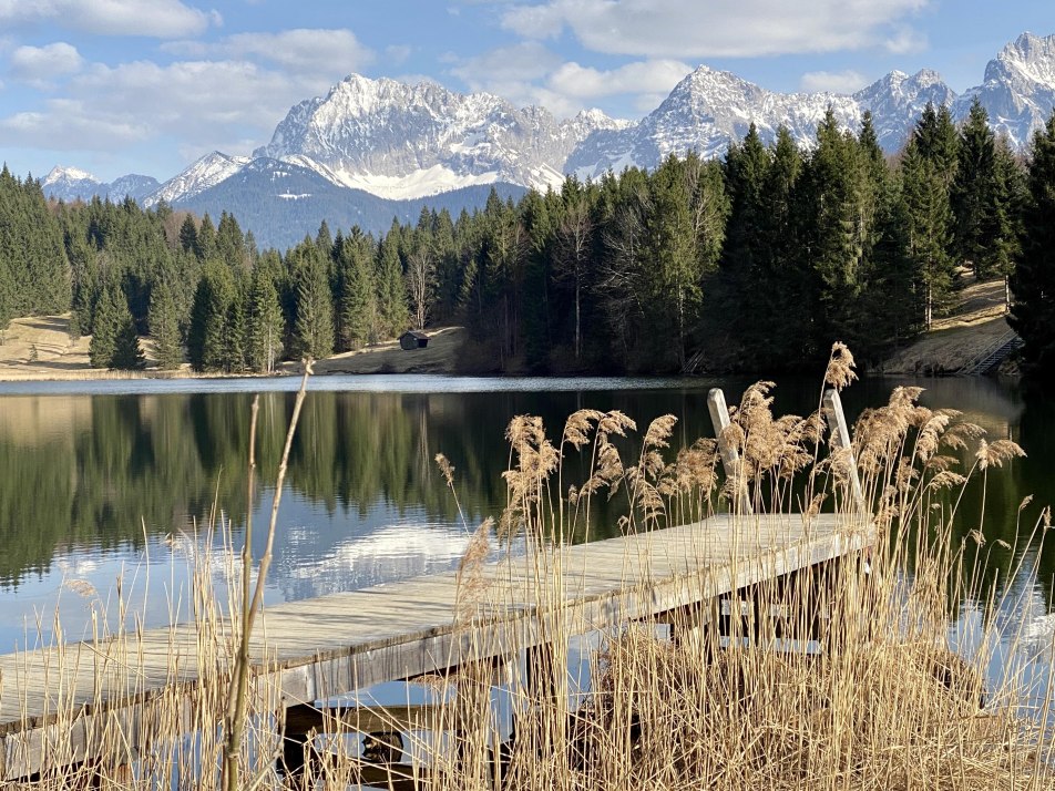 Geroldsee mit Karwendel, © Schober