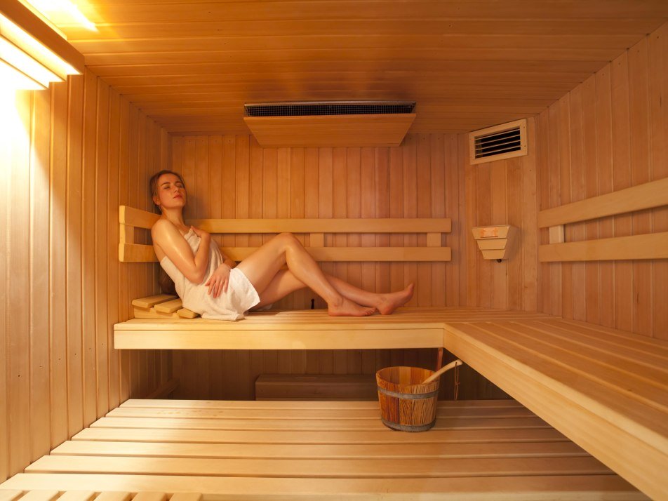 Wellnessbereich Sauna