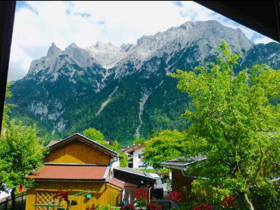 Ausblick Karwendel