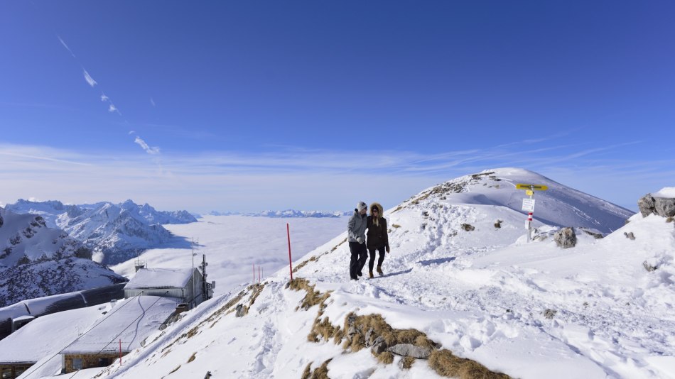 Winterwanderung auf dem Karwendel, © Alpenwelt Karwendel | Stefan Eisend
