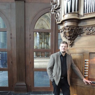 Organist Sietze de Vries, © Lex Gunnink/deVries