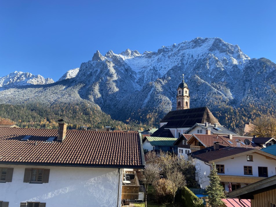 Aussicht Balkon Kirche