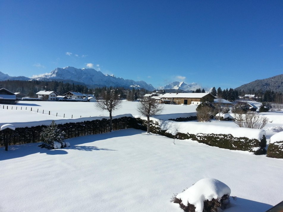 Aussicht vom Balkon