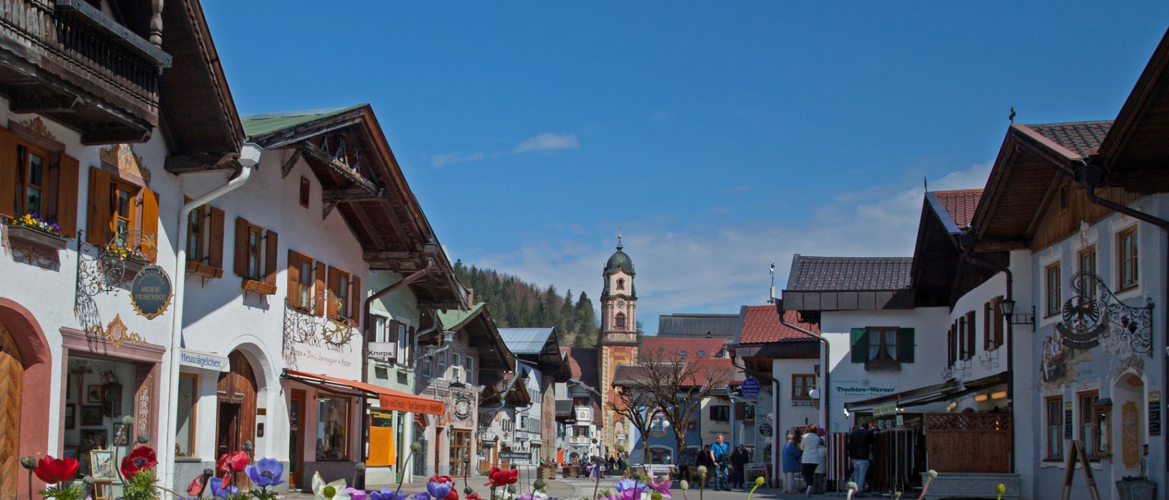 Sommerlicher Obermarkt, © Alpenwelt Karwendel | Hubert Hornsteiner