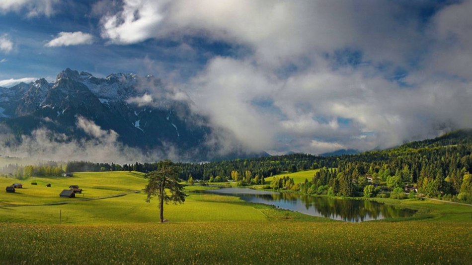 Schmalensee mit Blick auf den Karwendel, ©  Alpenwelt Karwendel | Rudolf Pohmann