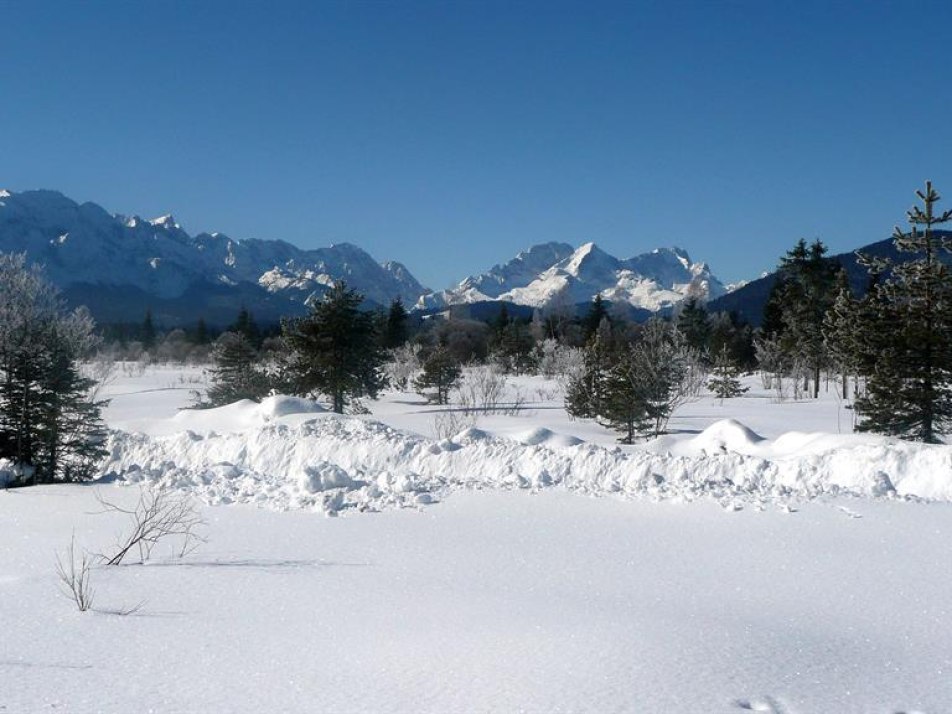 Wetterstein mit Zugspitze