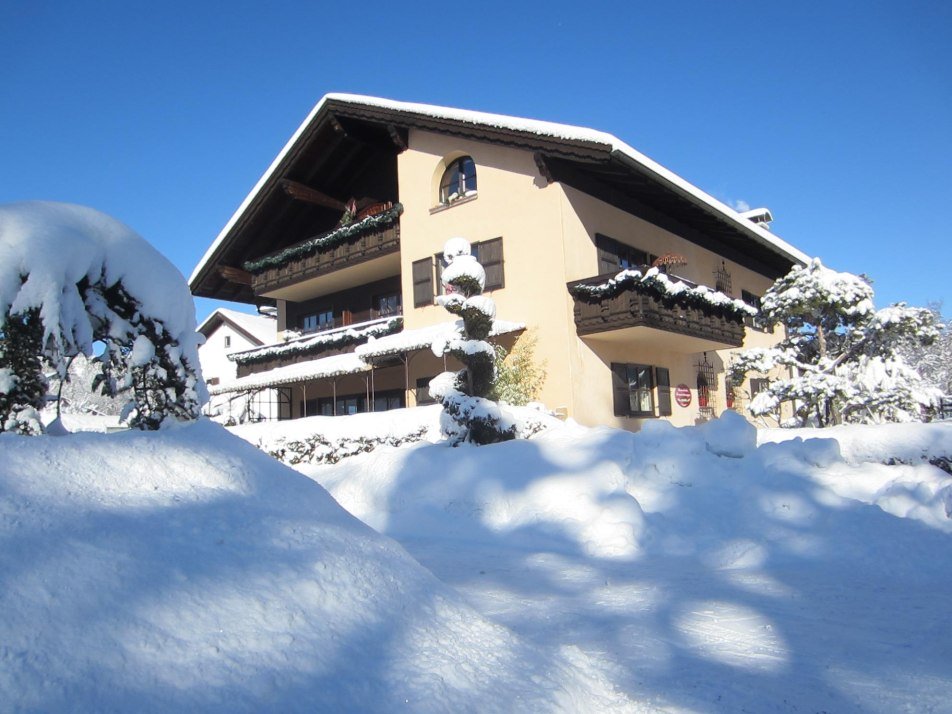 Gästehaus im Winter