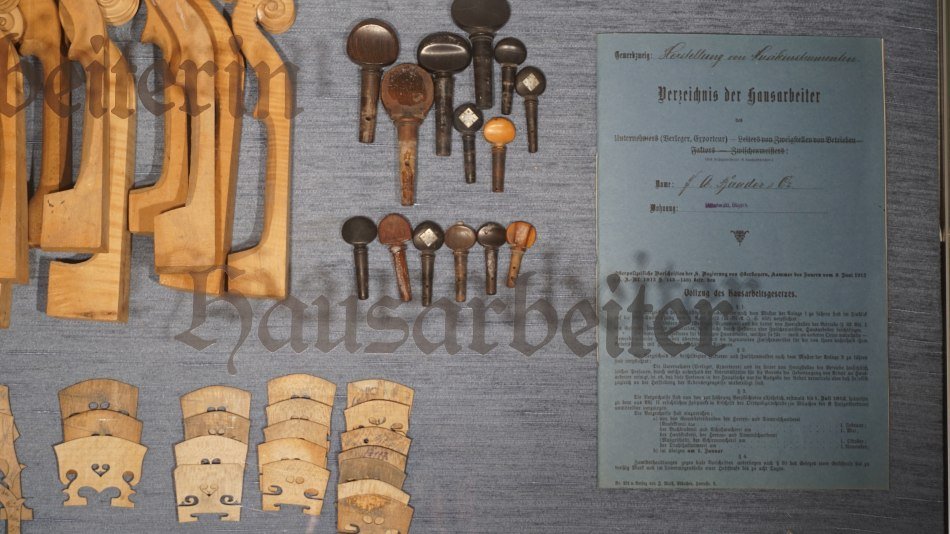 Verzeichnis der Hausarbeiter