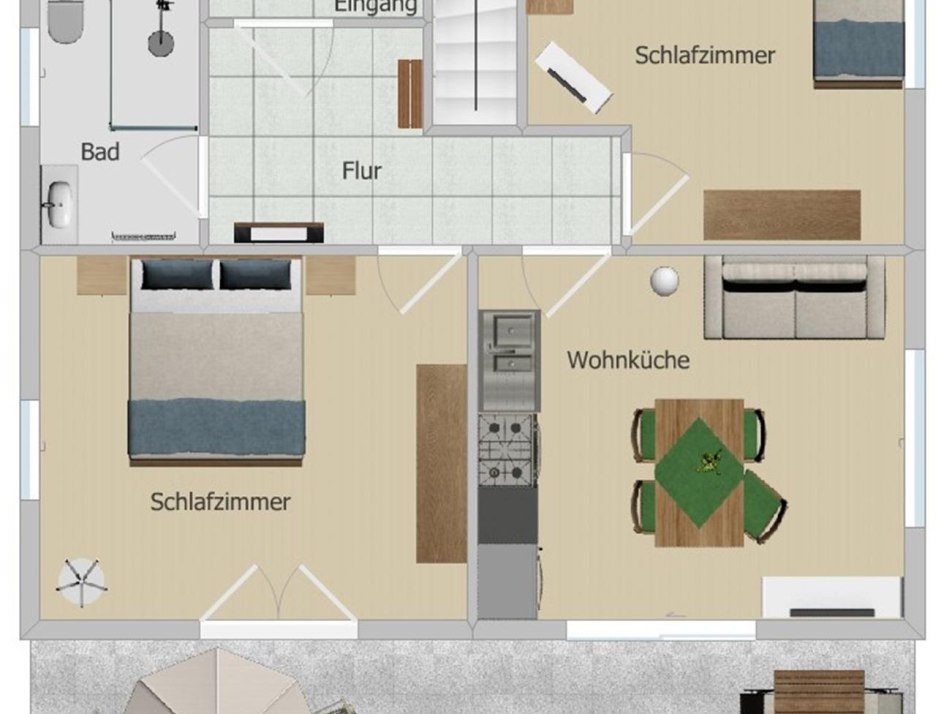 Grundriss Fewo