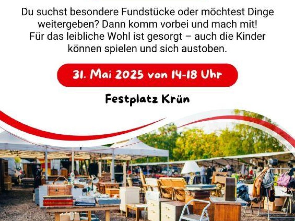 Flohmarkt in Krün, © Caritas Familienstuetzpunkt Isartal | Sabrina Westerbarkey