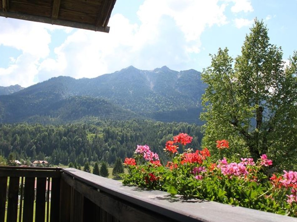 Balkon mit Panorama