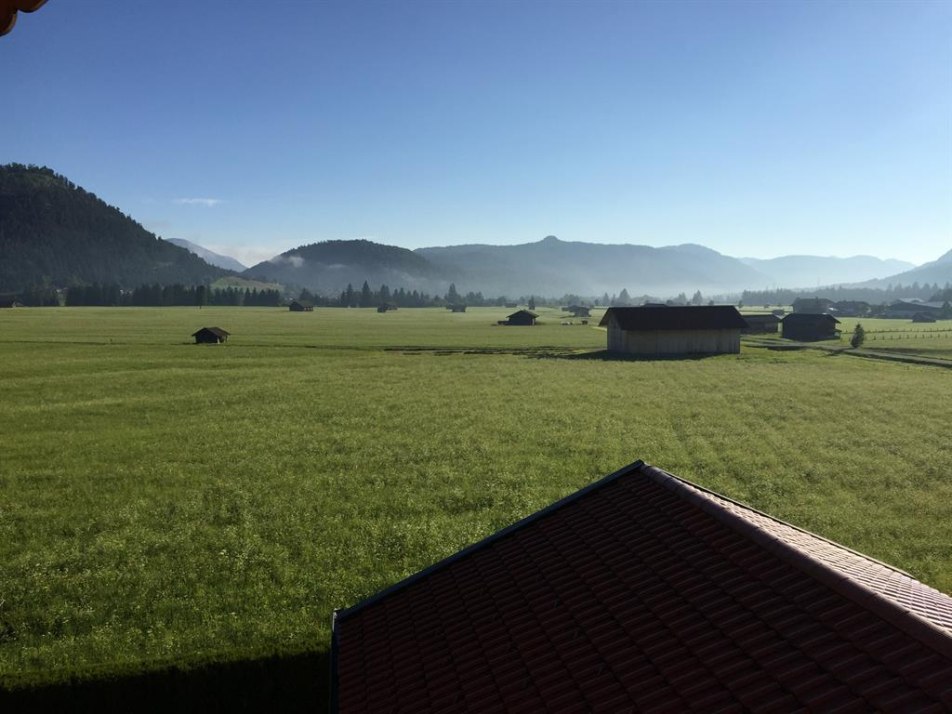 Blick aus dem Schlafzimmer