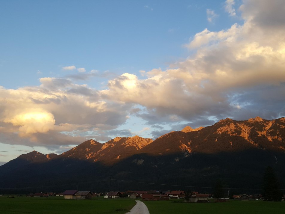 Abendstimmung in Krün