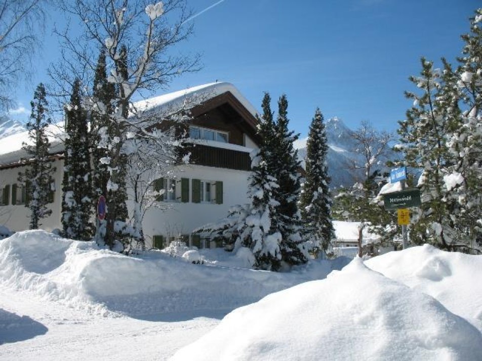 Haus im Winter