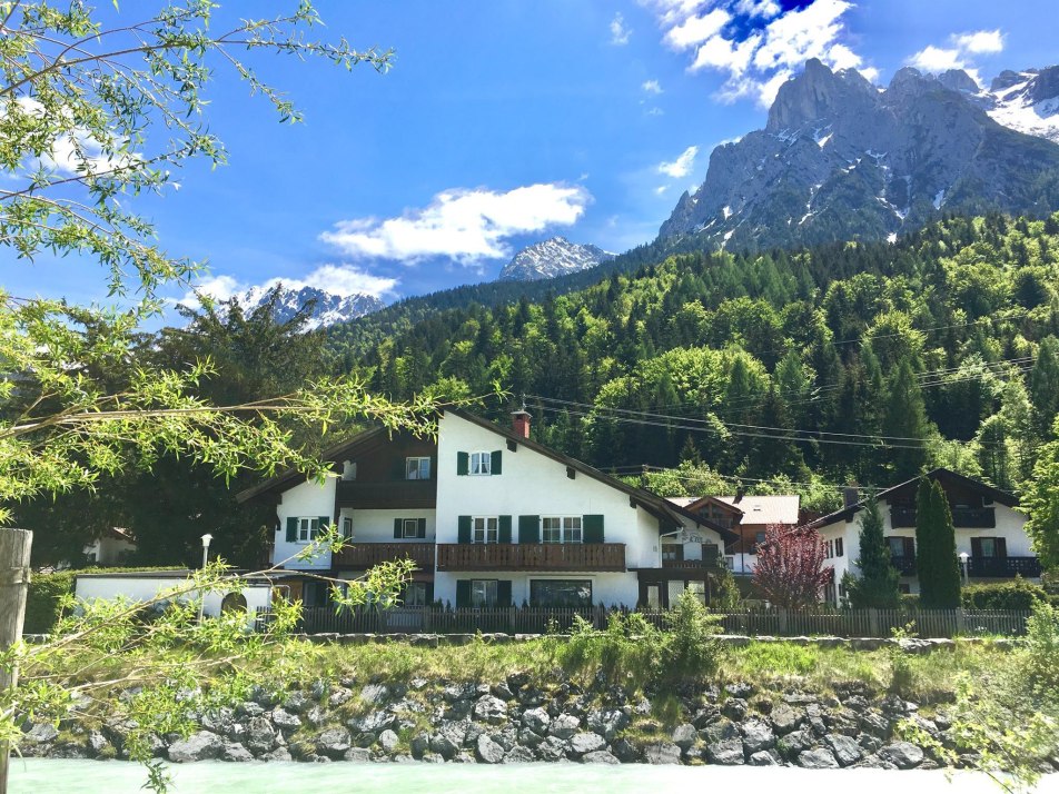 Ansicht Sommer Karwendel