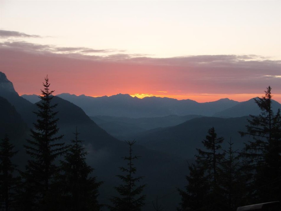 Auf der Brunnsteinhütte