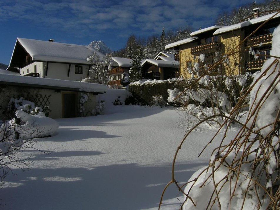 Garten im Winter