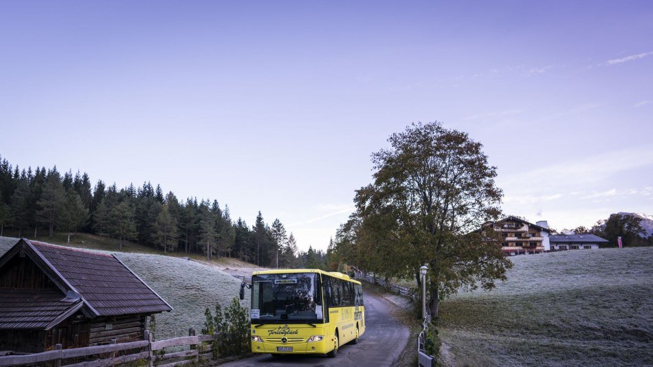 Your transfer between Mittenwald, Krün and Wallgau. Here near the Gröblalm., © Alpenwelt Karwendel | Dietmar Denger