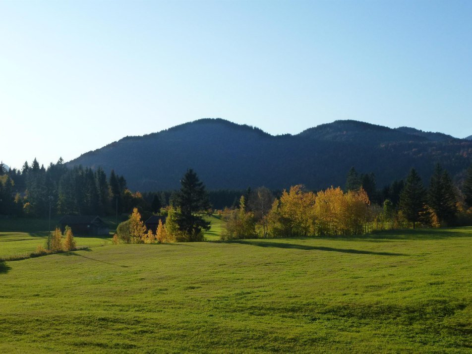 Panoramablick vom Balkon, © Ferienwohnungen Am Kranzbach, Krün Panoramablick vom Balkon, © Ferienwohnungen Am Kranzbach, Krün