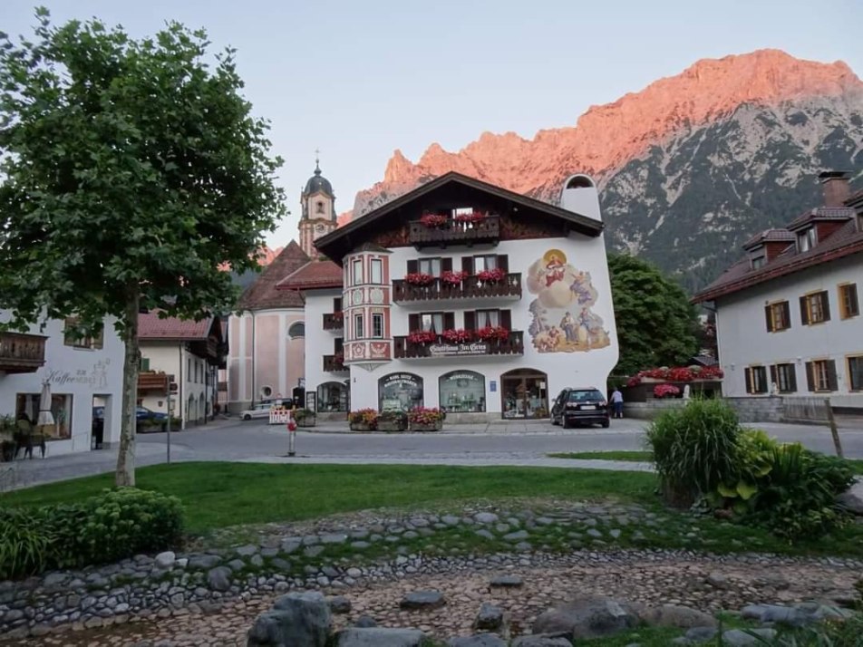 Blick auf die Kirche