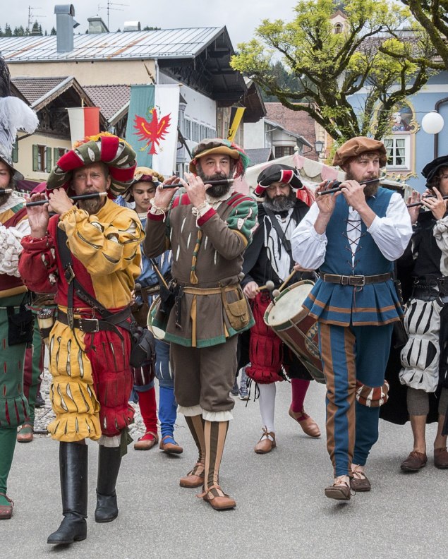 Musikalischer Beitrag des Spielmannszuges, © Alpenwelt Karwendel | Wera Tuma