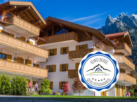 Haus Karwendel Fewo Berge Qualitätsgarantie Sommer