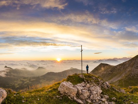 Bergmomente auf dem oberen Risskopf nebst Krottenkopf, © Alpenwelt Karwendel | Kriner & Weiermann