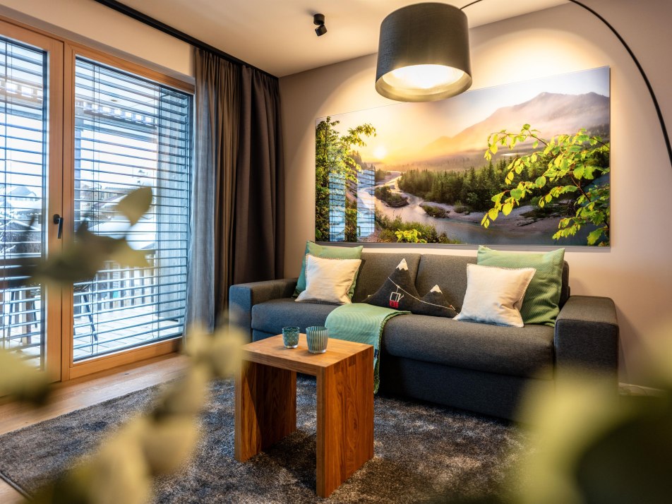 Livingroom with sofabed