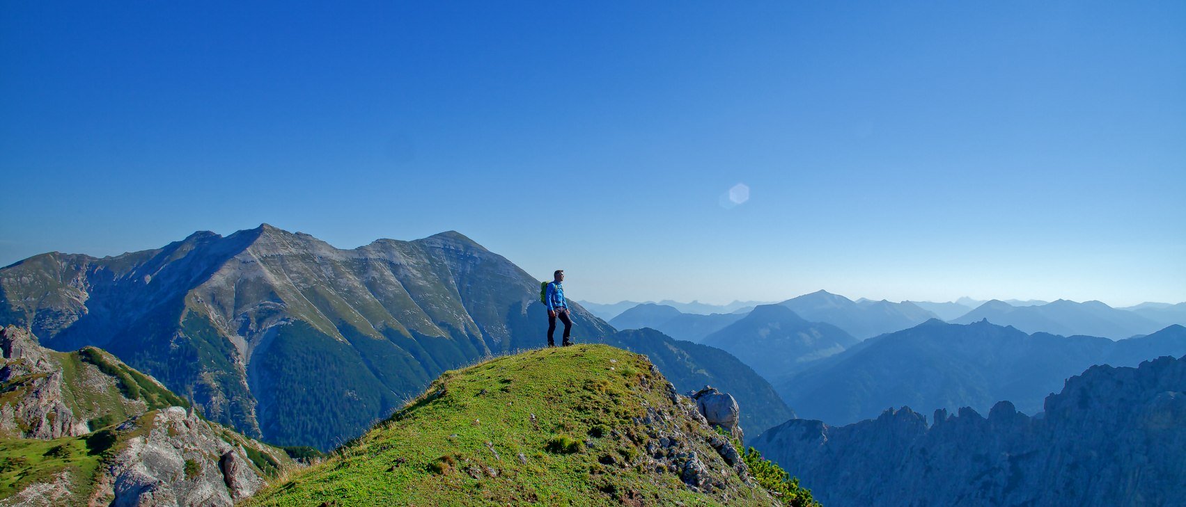 Bergtour Wörnersattell und Hochlandhütte, © Alpenwelt Karwendel |Hubert Hornsteiner